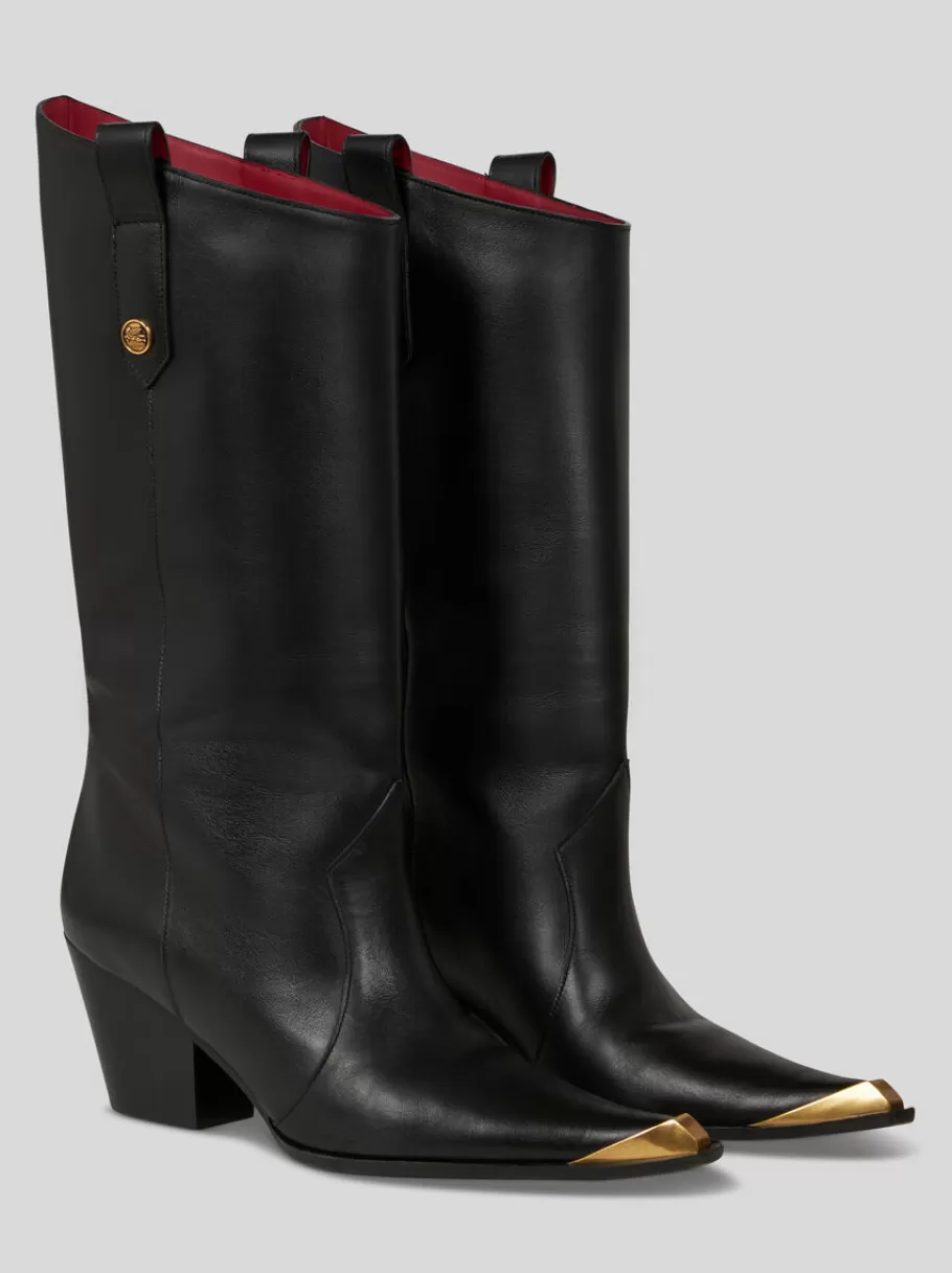 Bottes Et Bottines^ETRO BOTTES EN CUIR