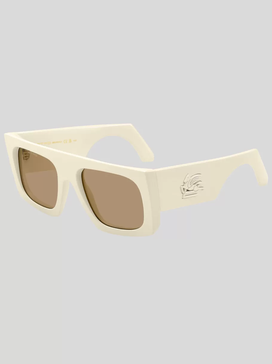 Lunettes De Soleil | Lunettes De Soleil^ETRO LUNETTES DE SOLEIL SCREEN BLANC