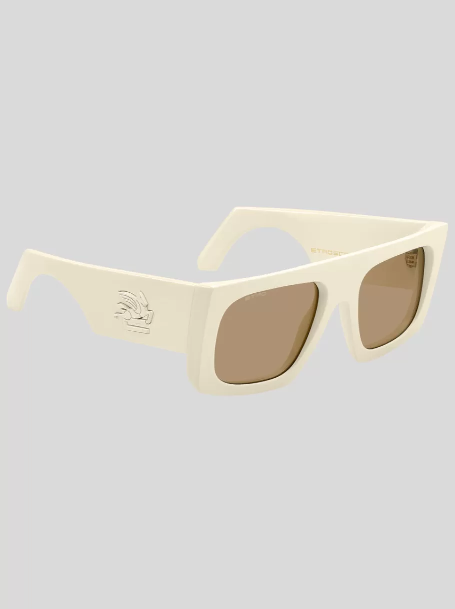 Lunettes De Soleil | Lunettes De Soleil^ETRO LUNETTES DE SOLEIL SCREEN BLANC