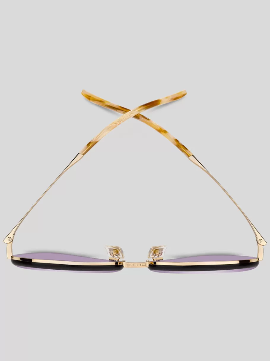 Lunettes De Soleil | Lunettes De Soleil^ETRO LUNETTES DE SOLEIL LUXURY METAL ROSE