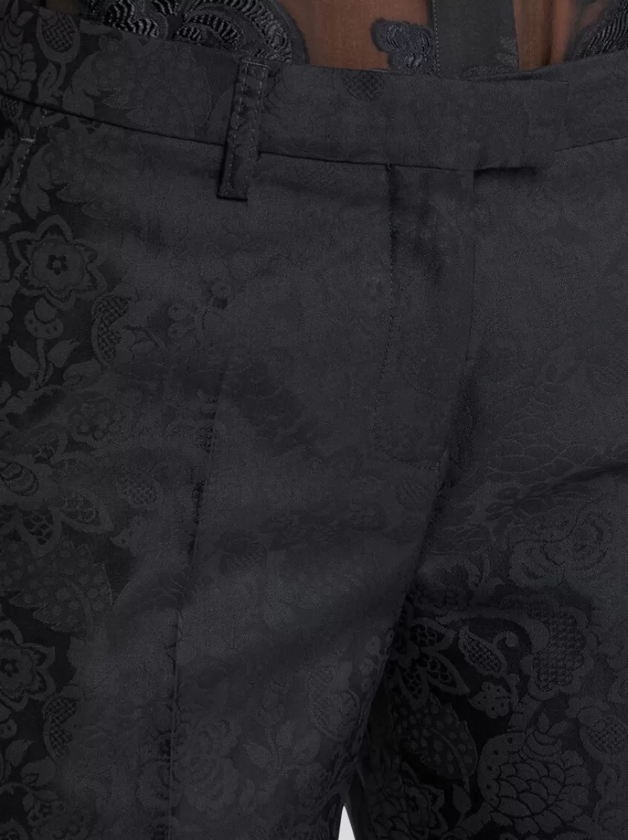 Pantalons^ETRO PANTALON JACQUARD NOIR